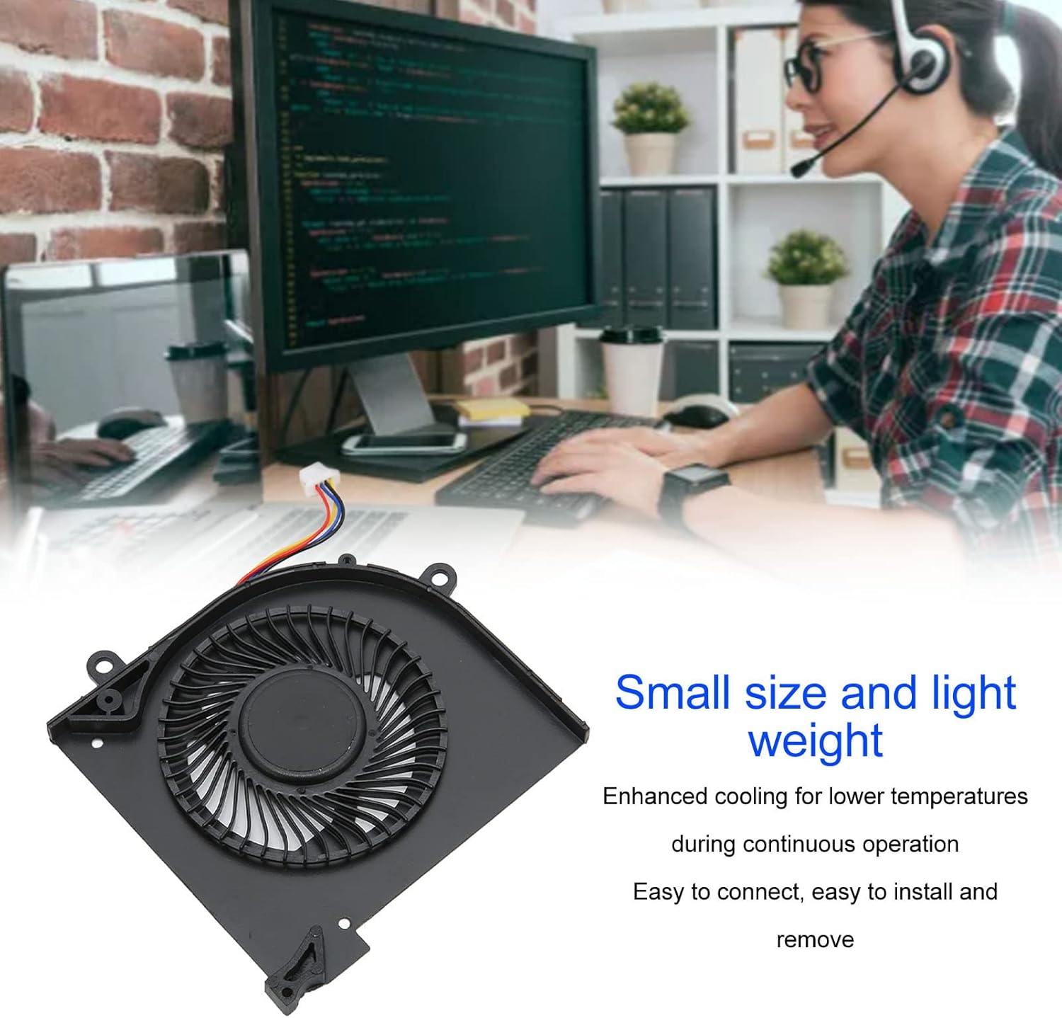 Ventola di Raffreddamento CPU GPU per MSI GS65 MS 16Q2 - immagine 3