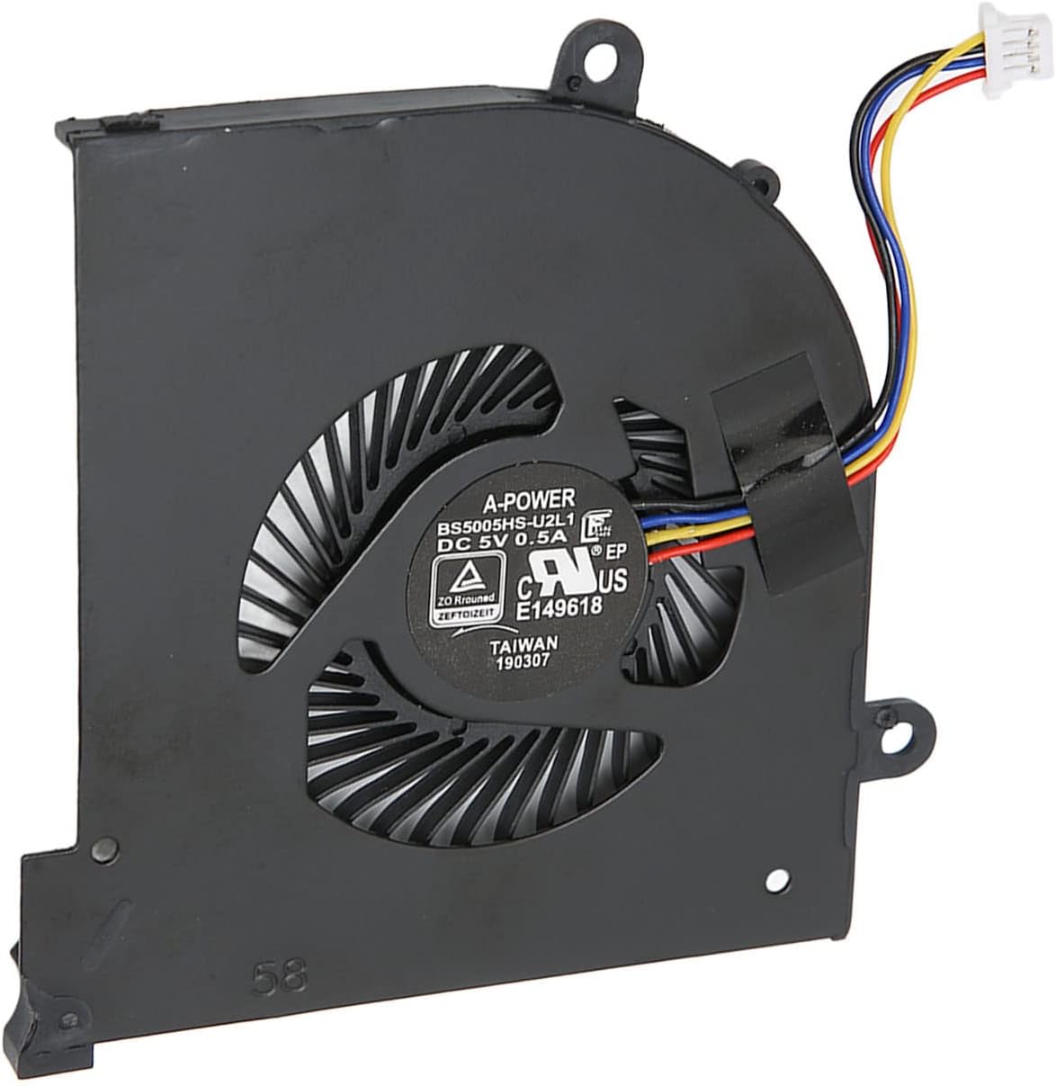 Ventola di Raffreddamento CPU GPU per MSI GS65 MS 16Q2 - immagine 7