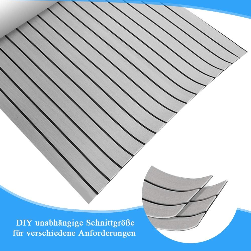 Eva Teak - Rivestimento Pavimento Autoadesivo 240x90x0.6cm - immagine 5