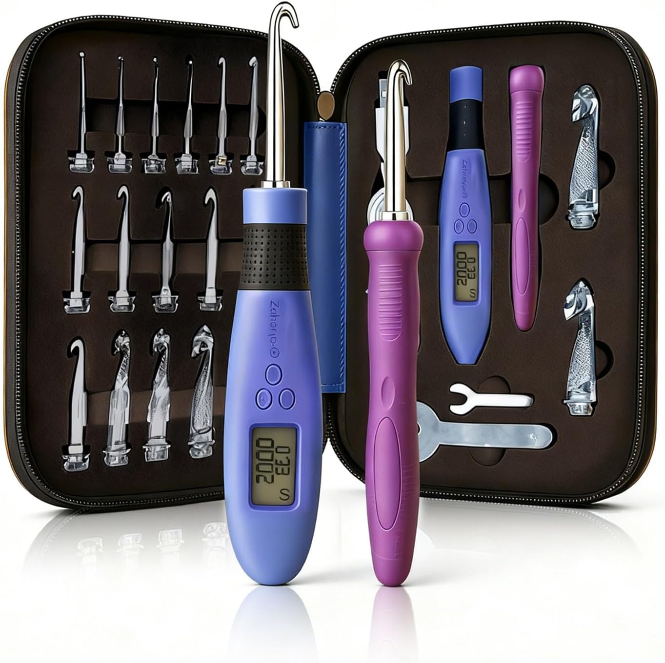 BZVV Set di Uncinetti Digitali Illuminati - immagine 1