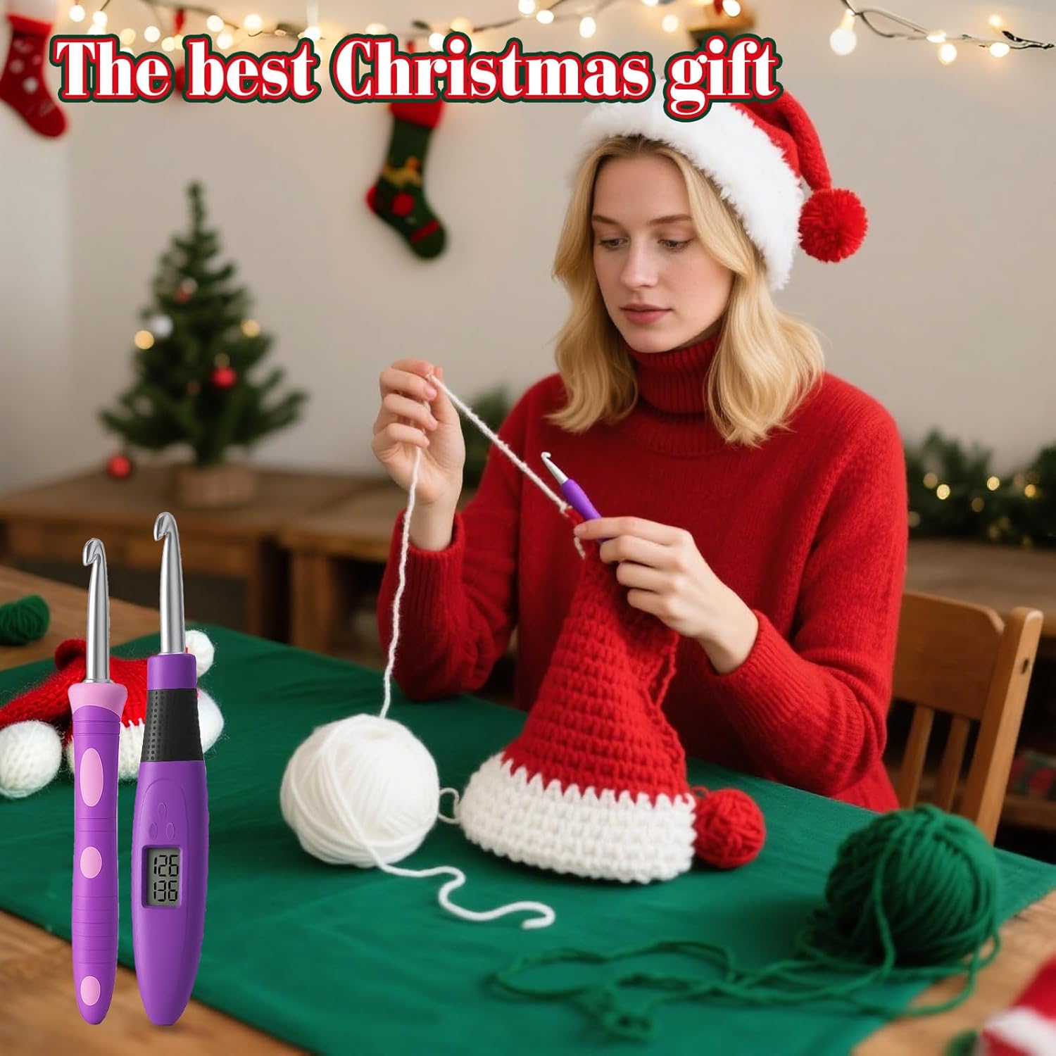 BZVV Set di Uncinetti Digitali Illuminati - immagine 7