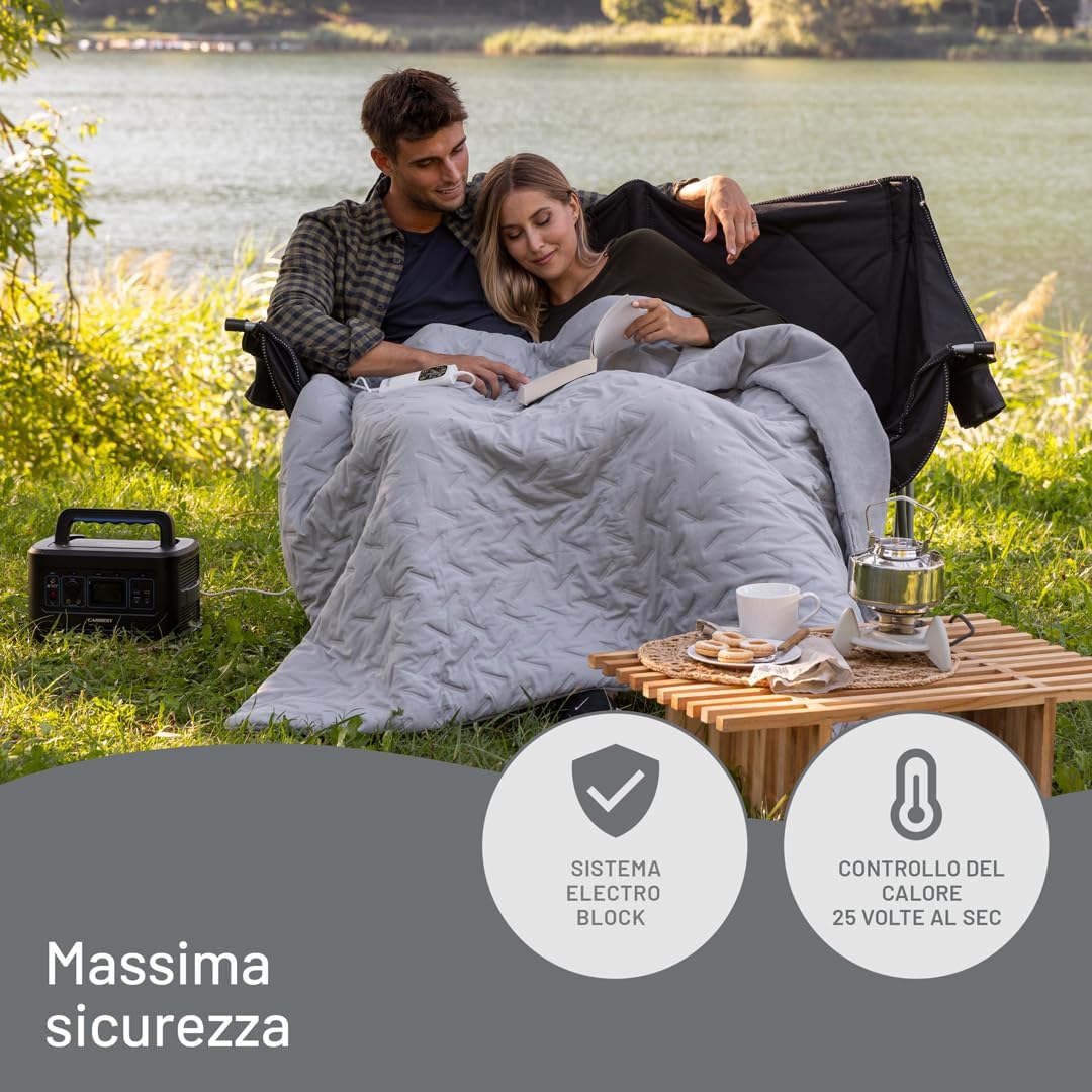 Imetec CaldoPlaid Adapto Camping 160x120 cm - immagine 6