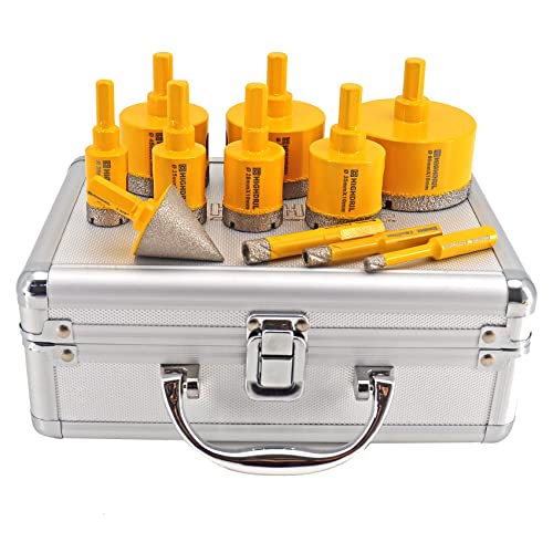 Highdril Kit Trapano Diamantato 11 Pezzi