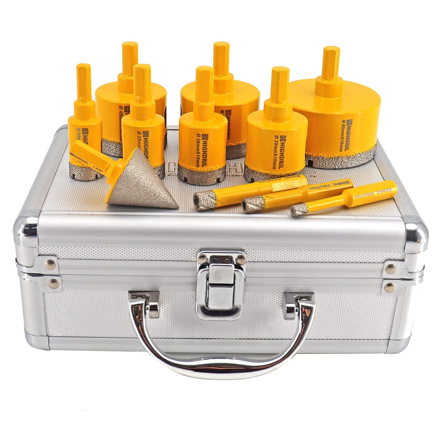 Highdril Kit Trapano Diamantato 11 Pezzi - immagine 1