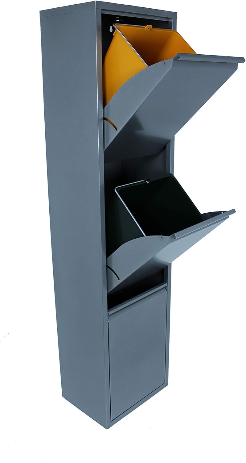 Drw - Pattumiera per Raccolta Differenziata in Metallo - immagine 3