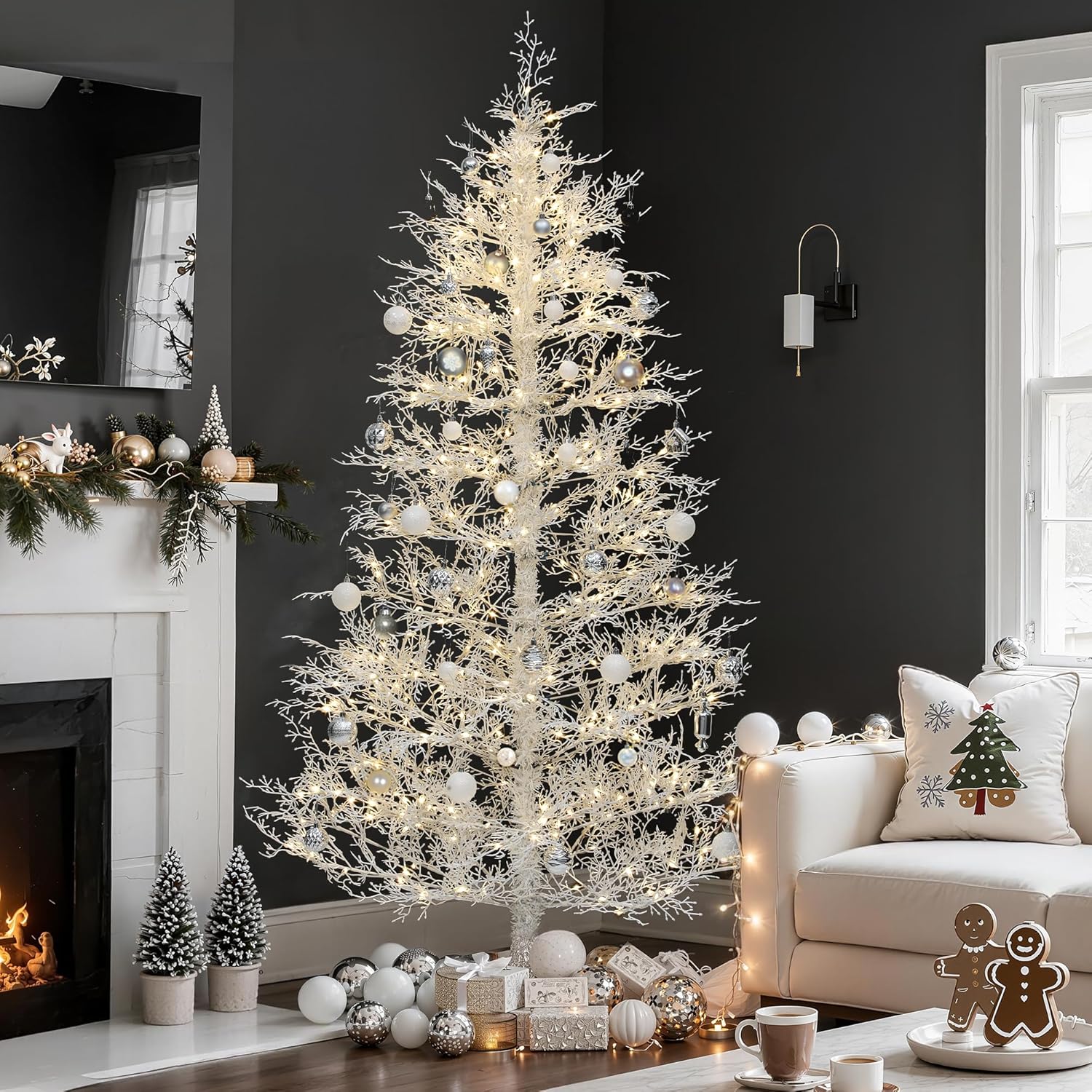 Yitahome Albero di Natale Artificiale con Telecomando - immagine 1