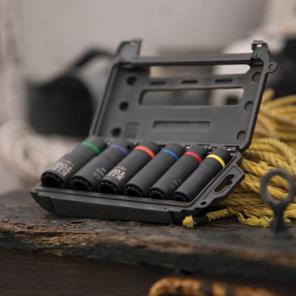 Klein Tools 66010 - Set Chiavi a Bussola 2 in 1, 6 Pezzi - immagine 4