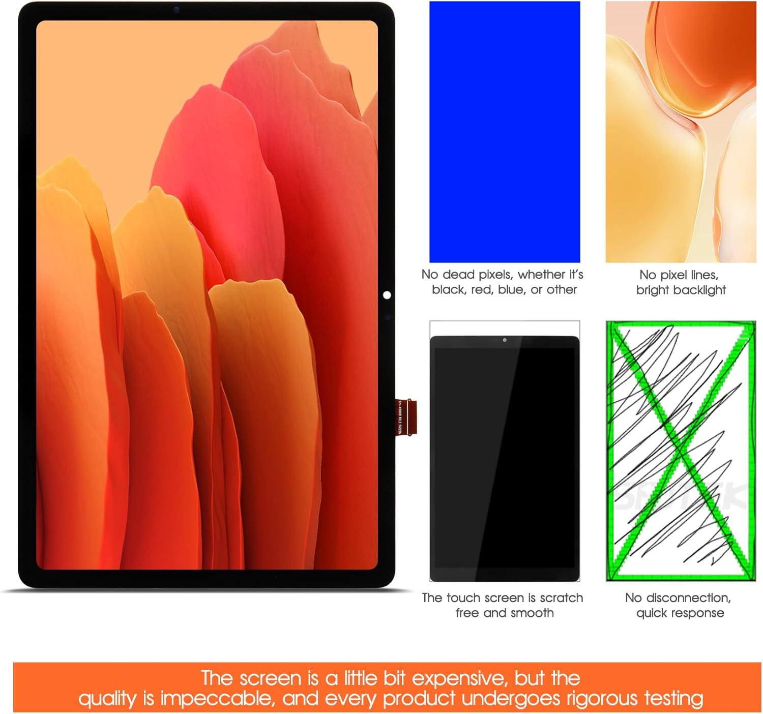 Schermo LCD per Samsung Galaxy Tab S9 FE 10.9 Pollici - immagine 6