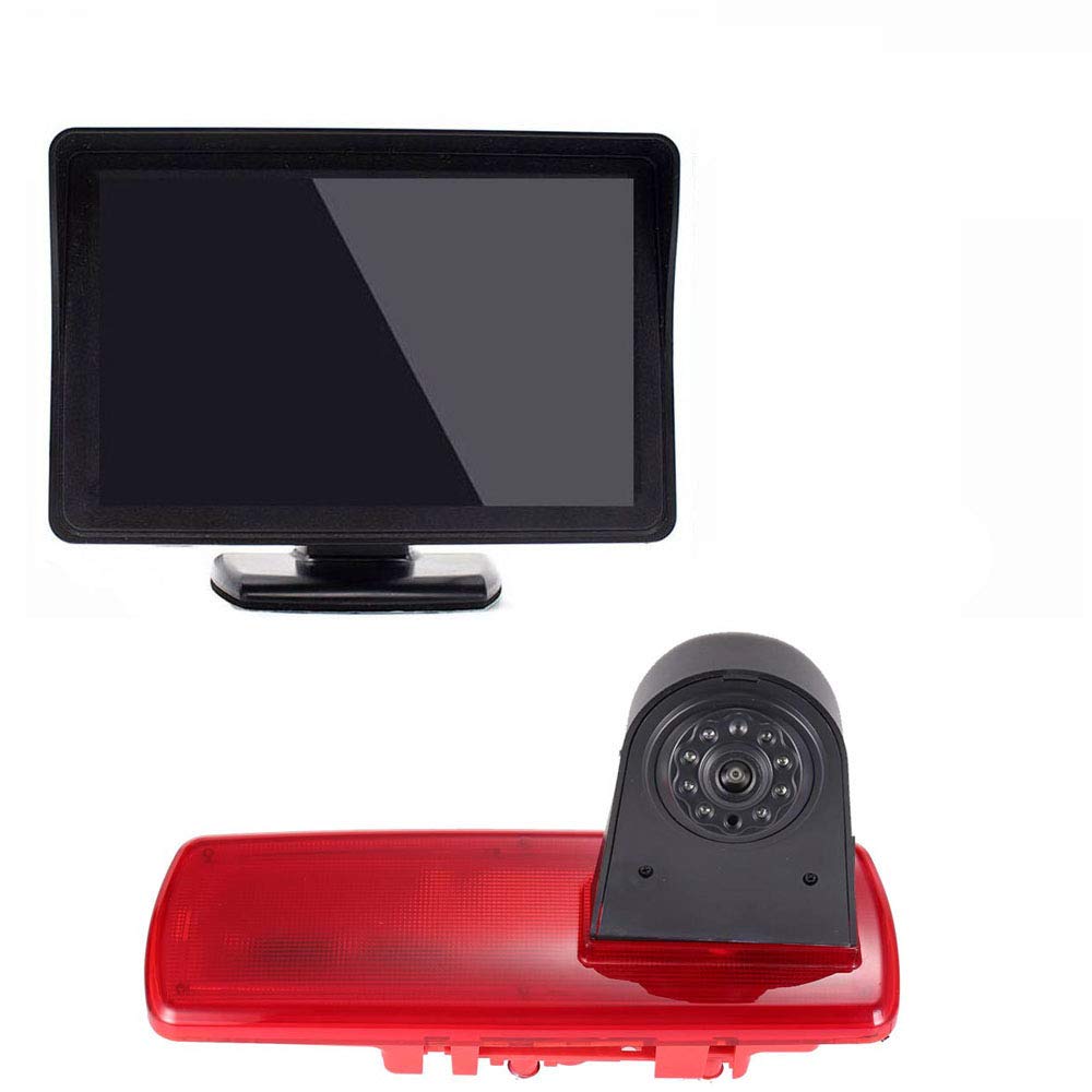 Telecamera Freno Tetto + Monitor 4.3" per FIAT Talento