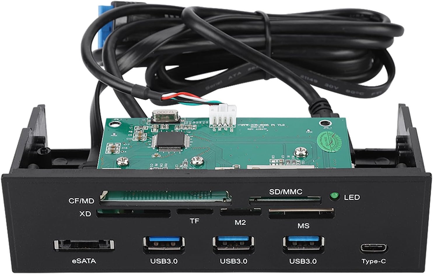 Lettore Multi-Scheda USB 3.0 Interno 5,25 Pollici - immagine 1