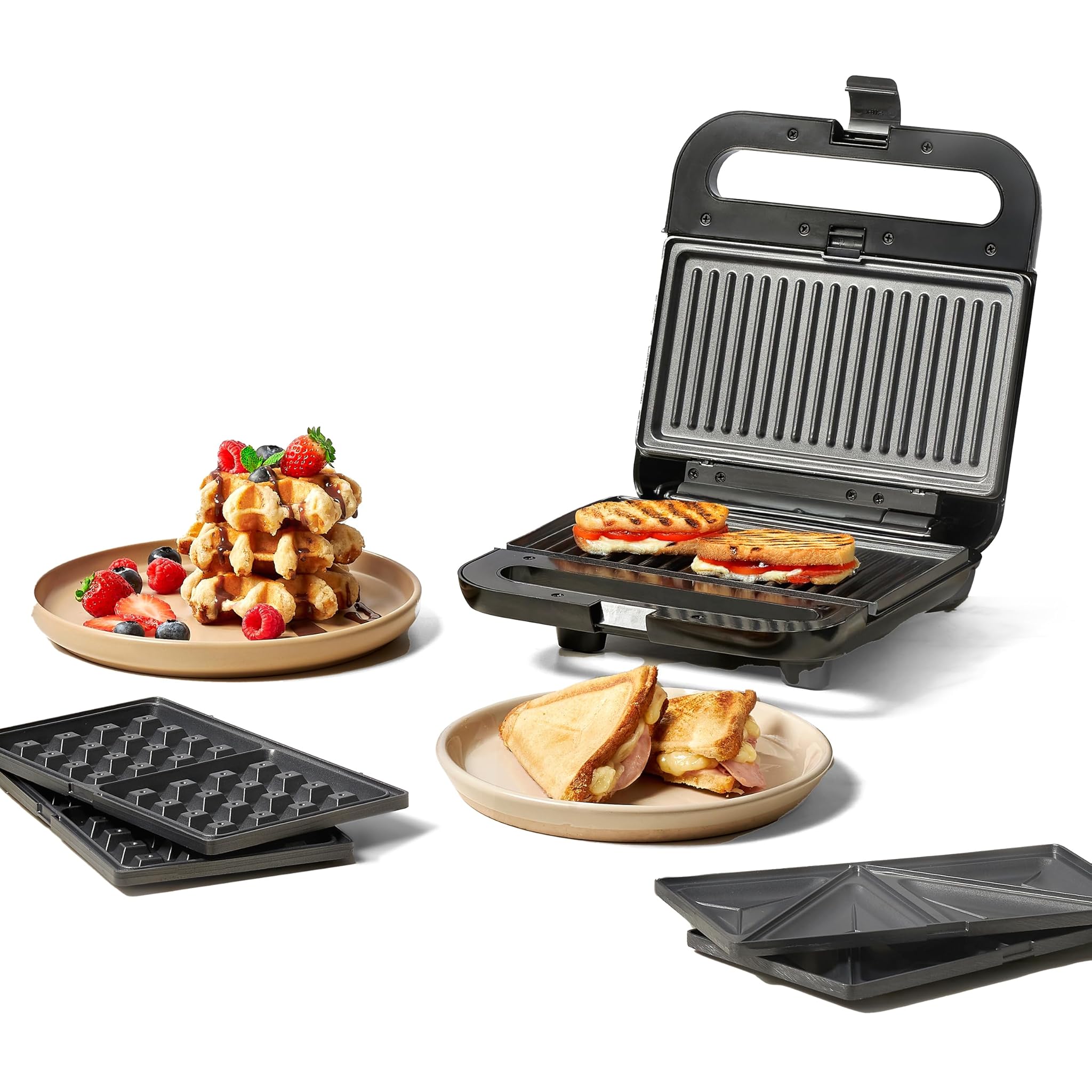 Ufesa Robson - Sandwich Maker 3 in 1, 850 W