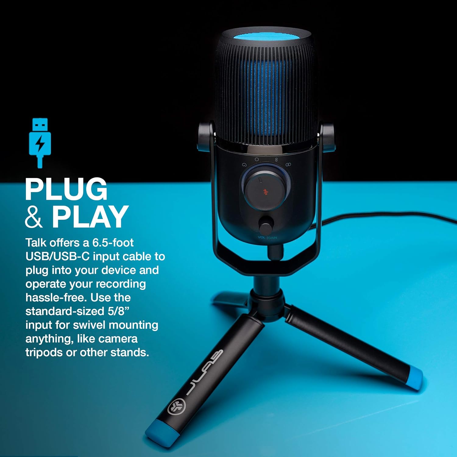 Jlab Talk Microfono USB Plug and Play - immagine 6