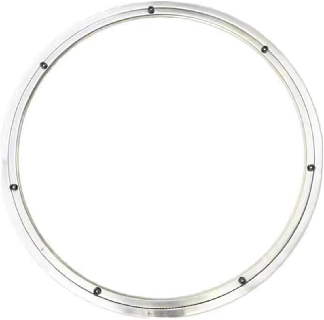 Piastra Girevole 60cm con Cuscinetto 360 Gradi in Acciaio Inox