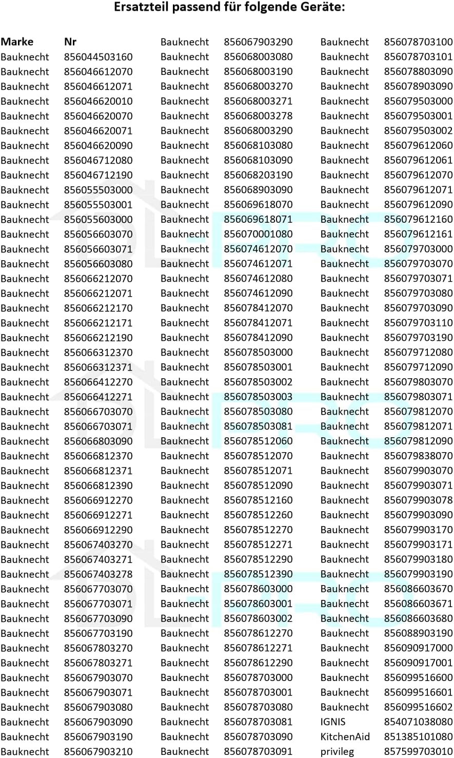Dl-pro Elemento Riscaldante per Asciugatrice Bauknecht Whirlpool - immagine 3