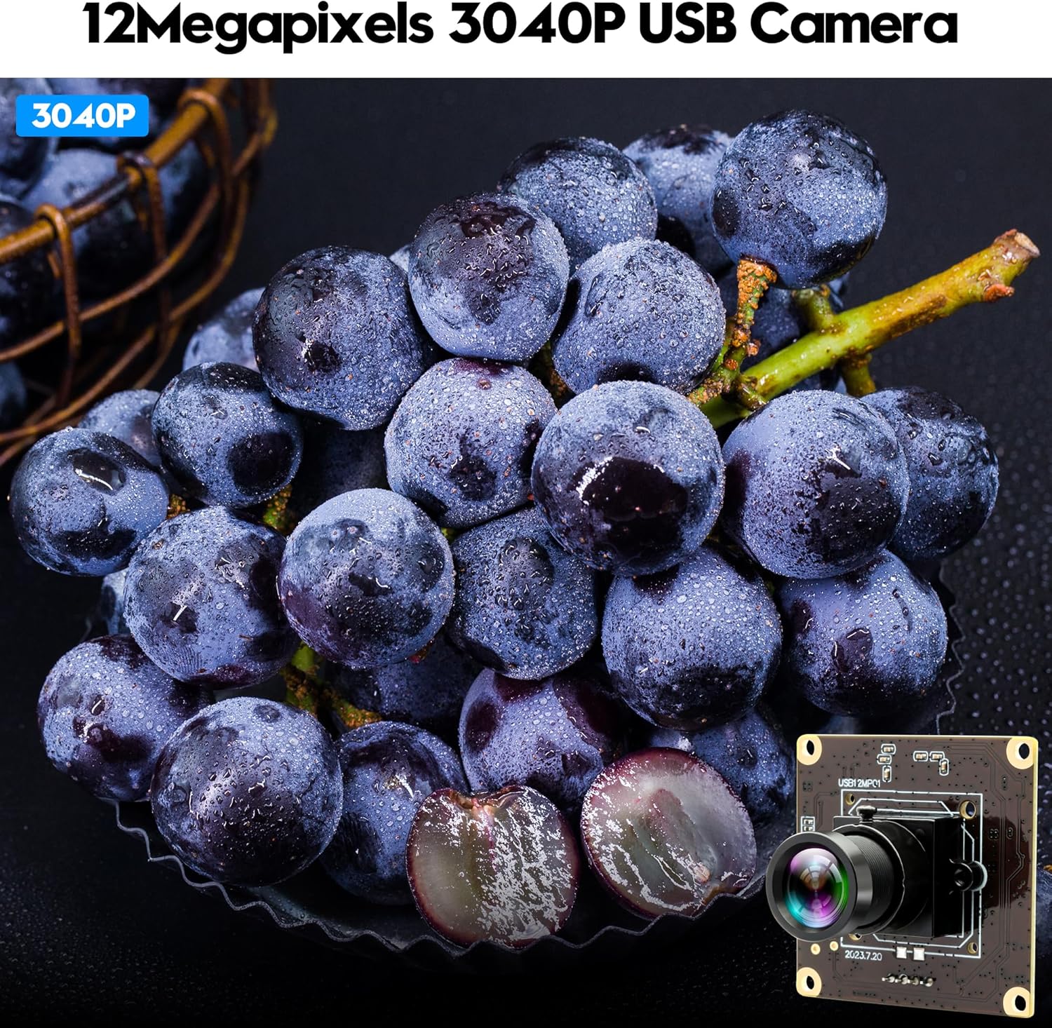 Elp Modulo Fotocamera USB 12MP 4K - immagine 5