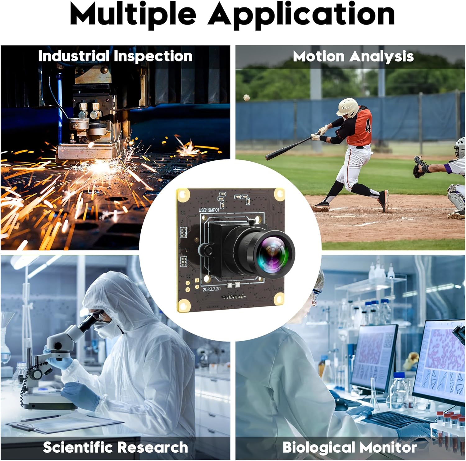 Elp Modulo Fotocamera USB 12MP 4K - immagine 7