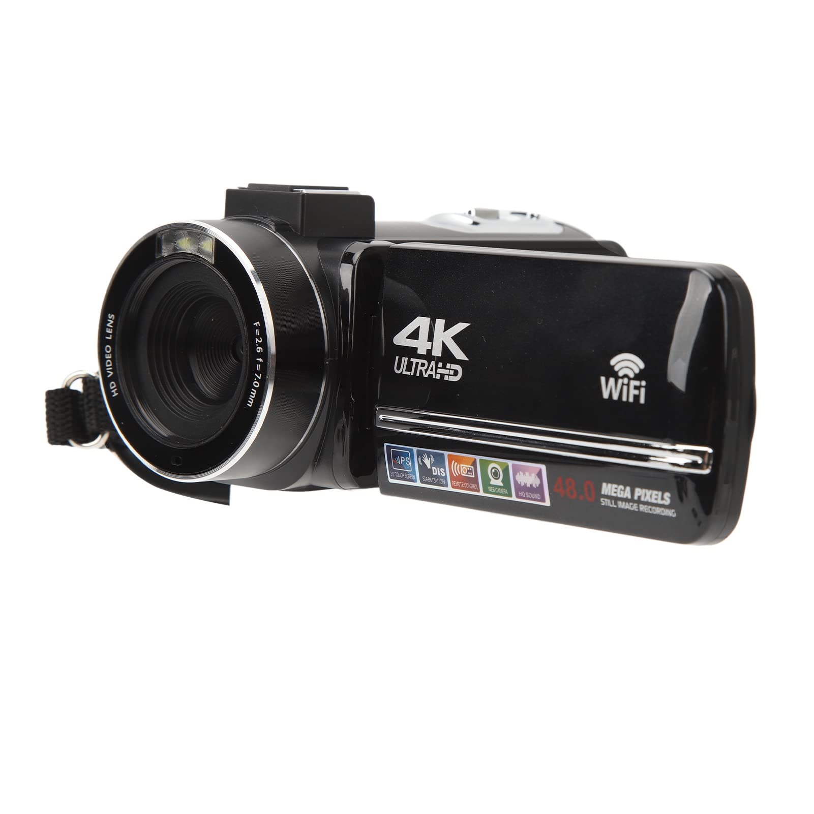 Videocamera 4K WiFi con Zoom Digitale 48 MP
