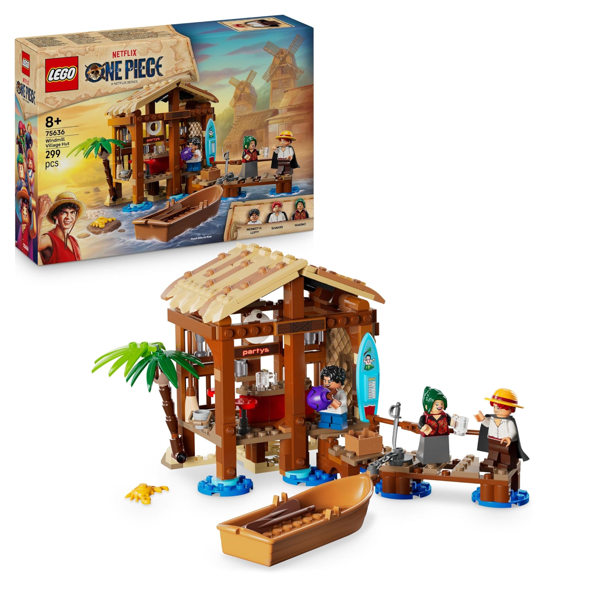 Lego ONE PIECE La Capanna del Villaggio Foosha