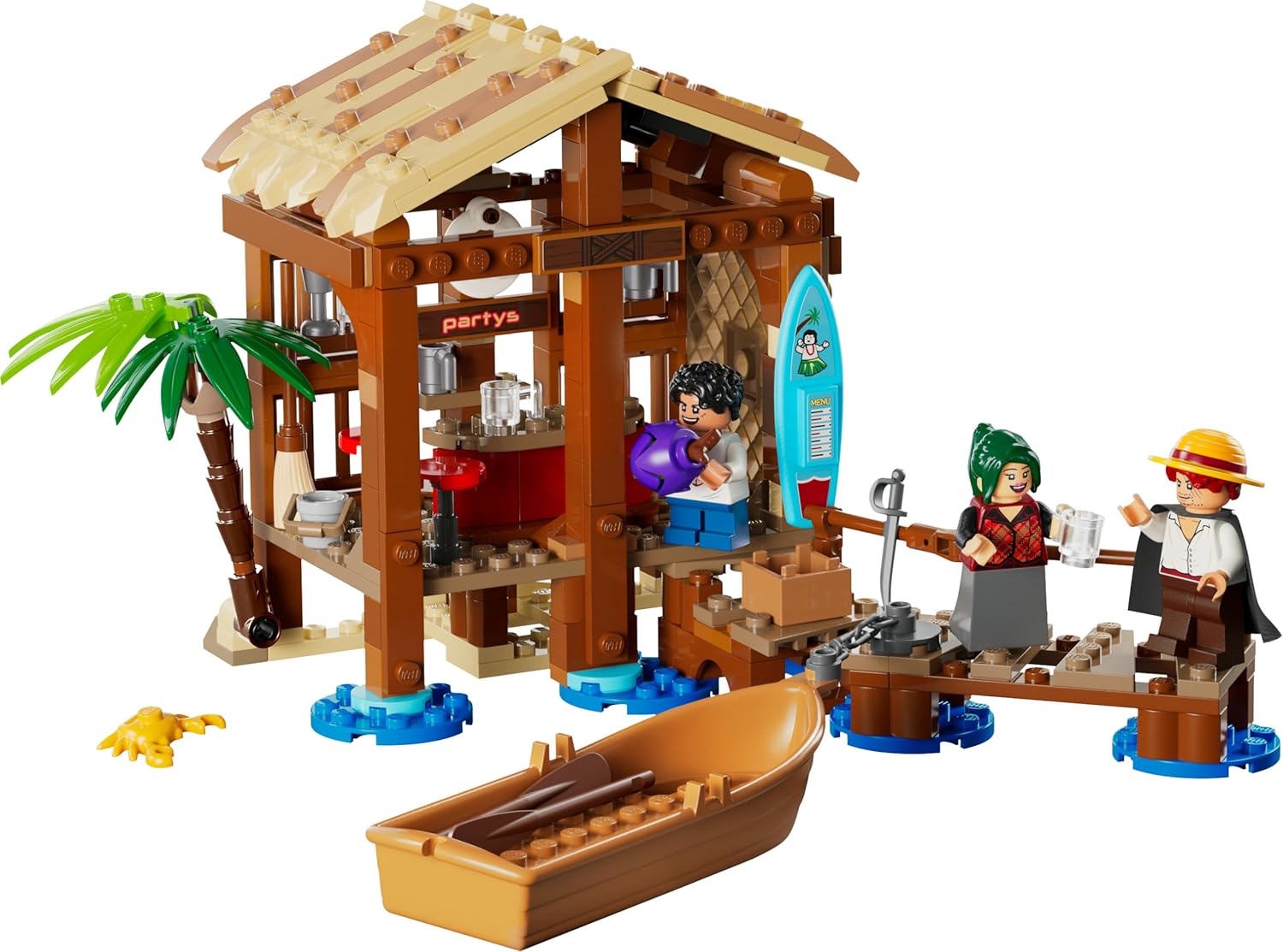 Lego ONE PIECE La Capanna del Villaggio Foosha - immagine 10
