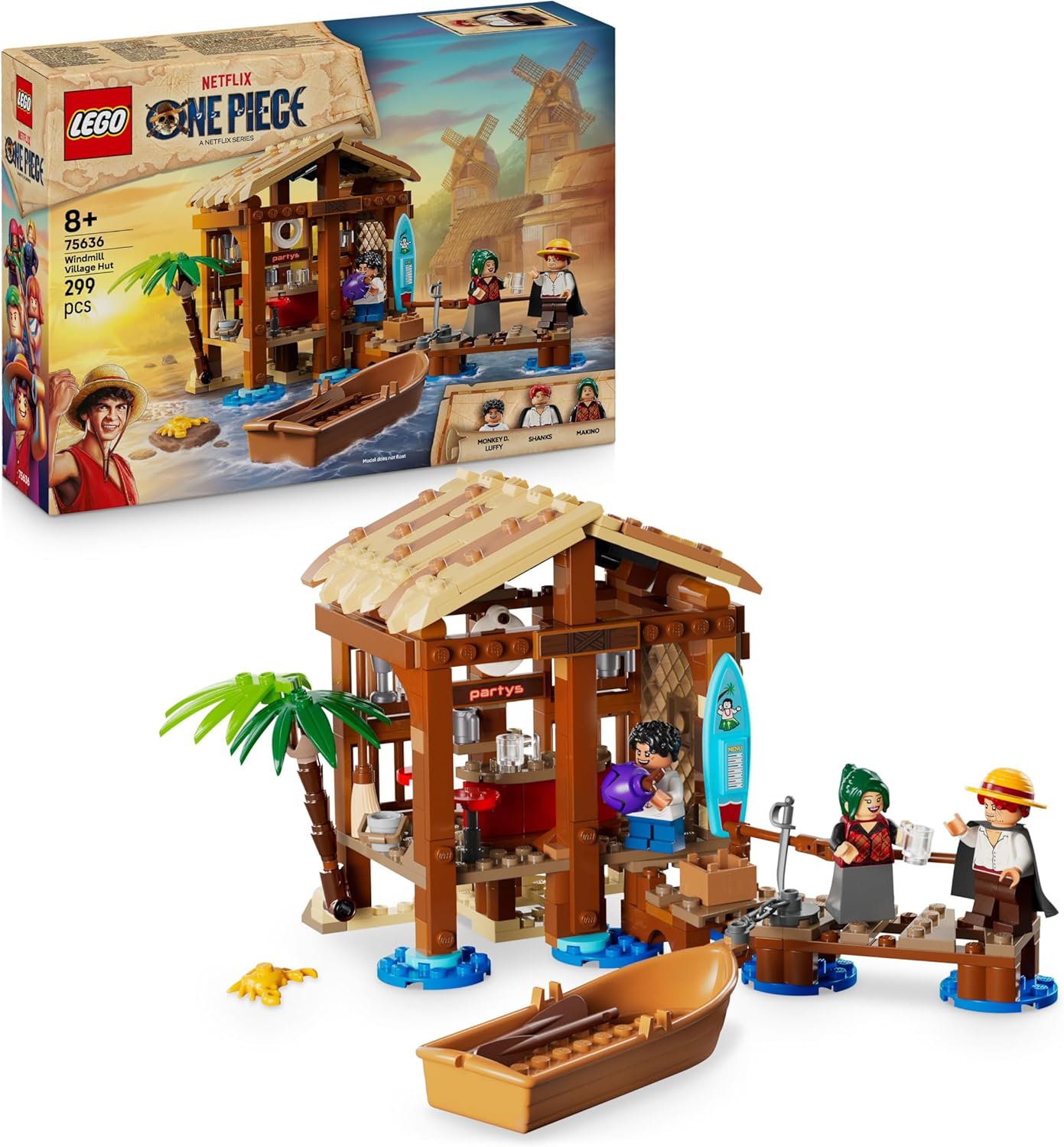 Lego ONE PIECE La Capanna del Villaggio Foosha - immagine 1