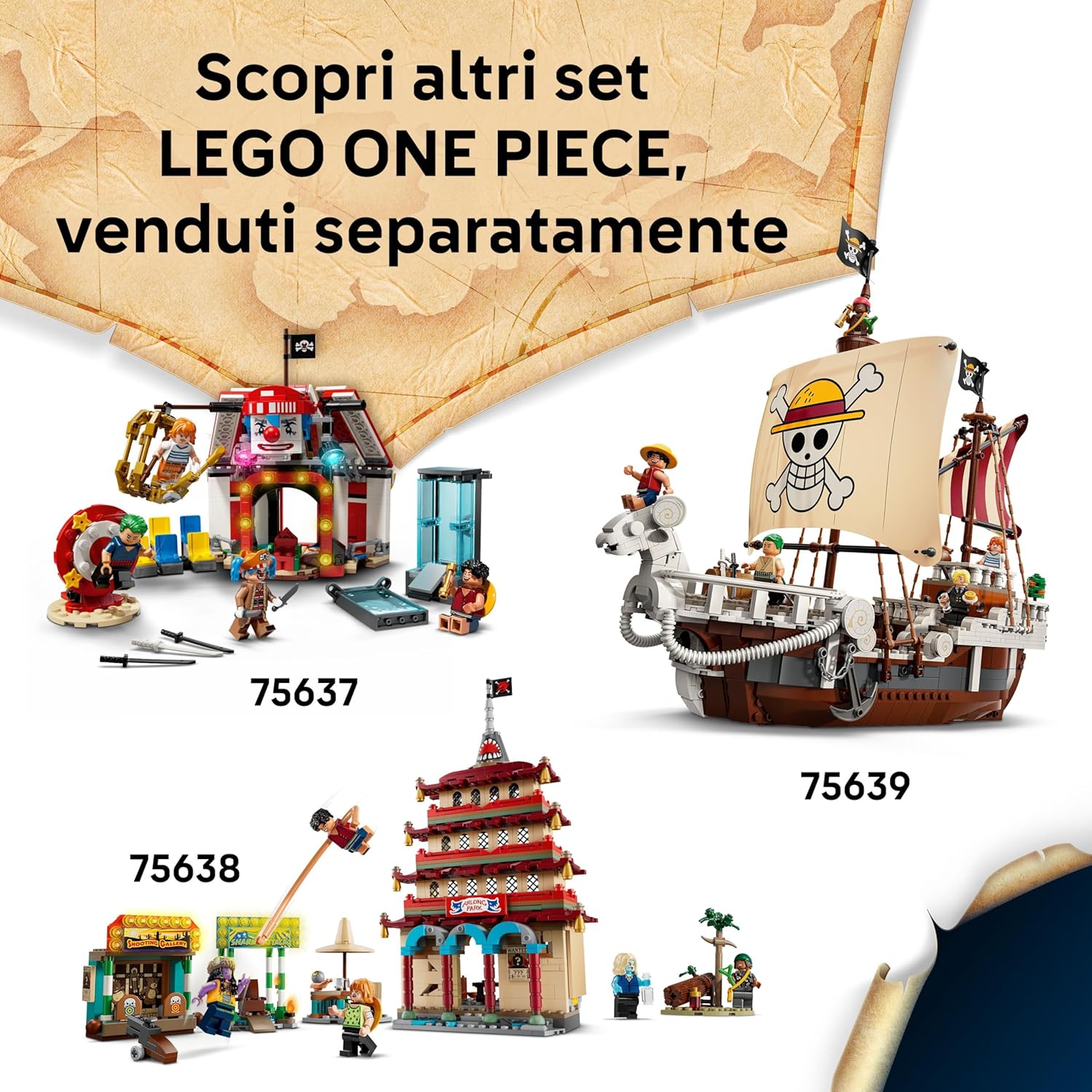 Lego ONE PIECE La Capanna del Villaggio Foosha - immagine 7