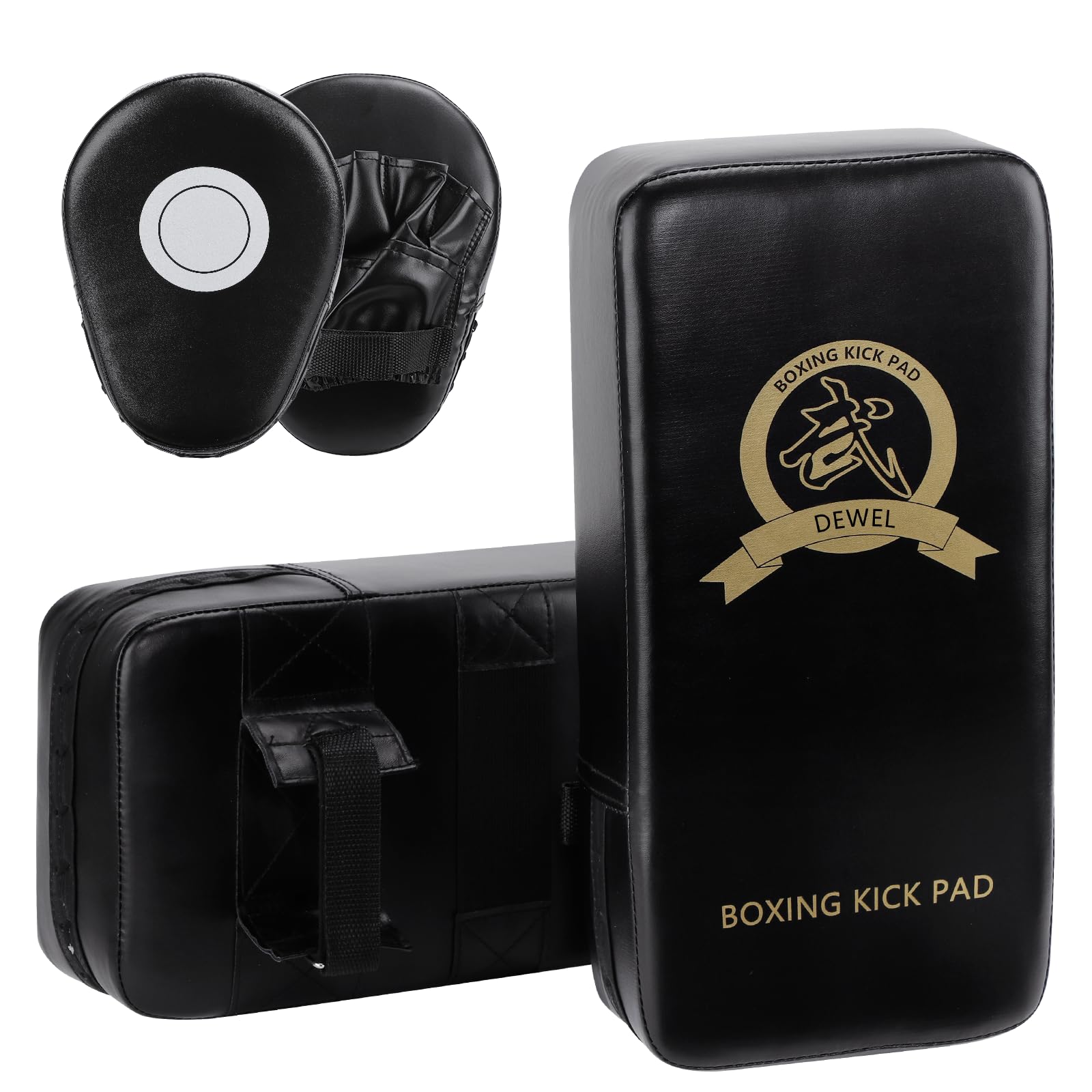 Dewel Kit da Boxe con 2 Guantoni e 2 Pad