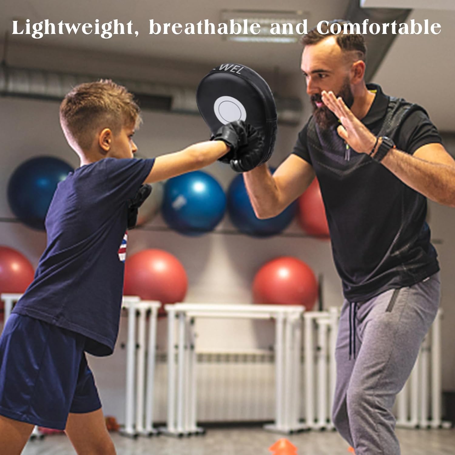 Dewel Kit da Boxe con 2 Guantoni e 2 Pad - immagine 5