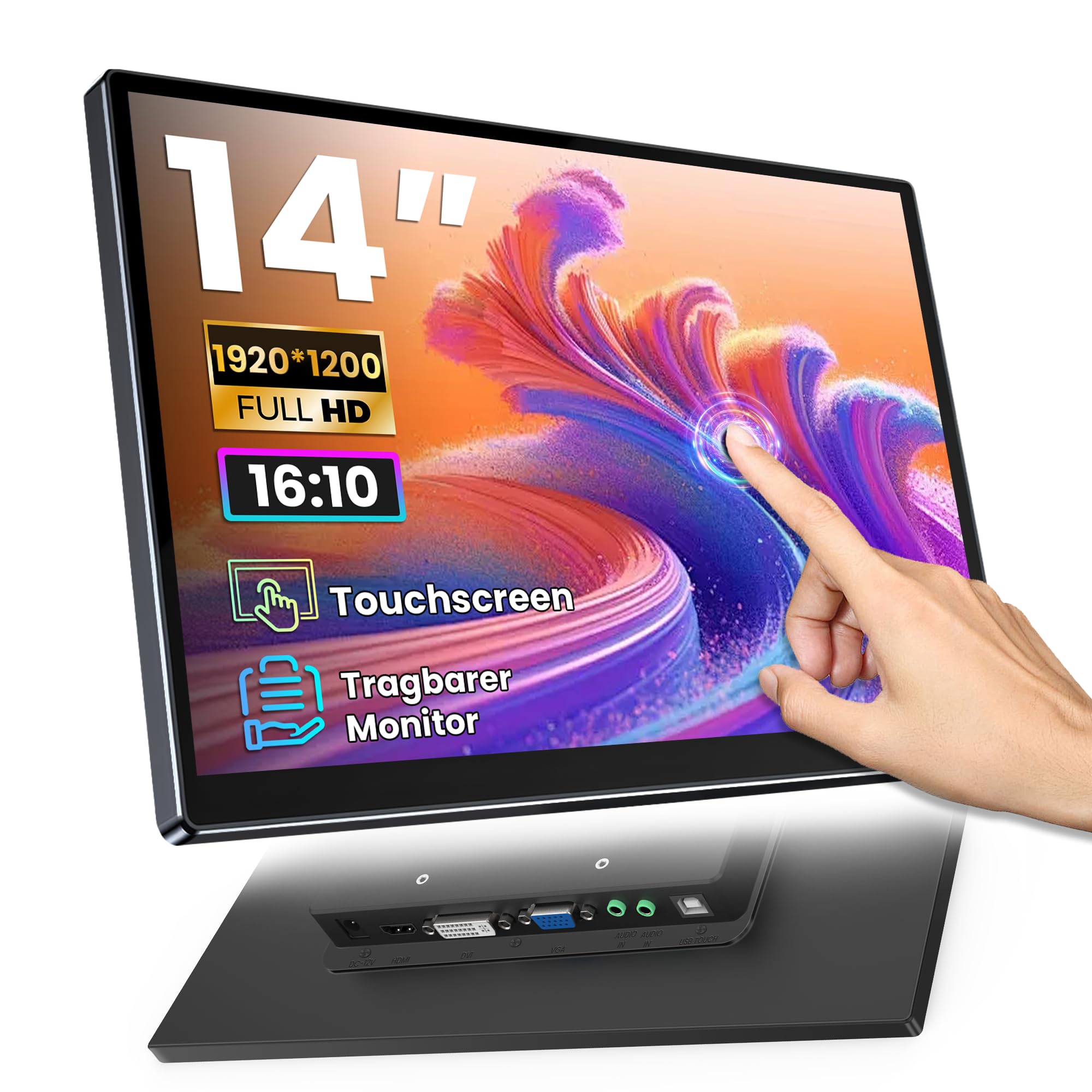 Schermo Portatile Touch 14" FHD 1920x1200 IPS