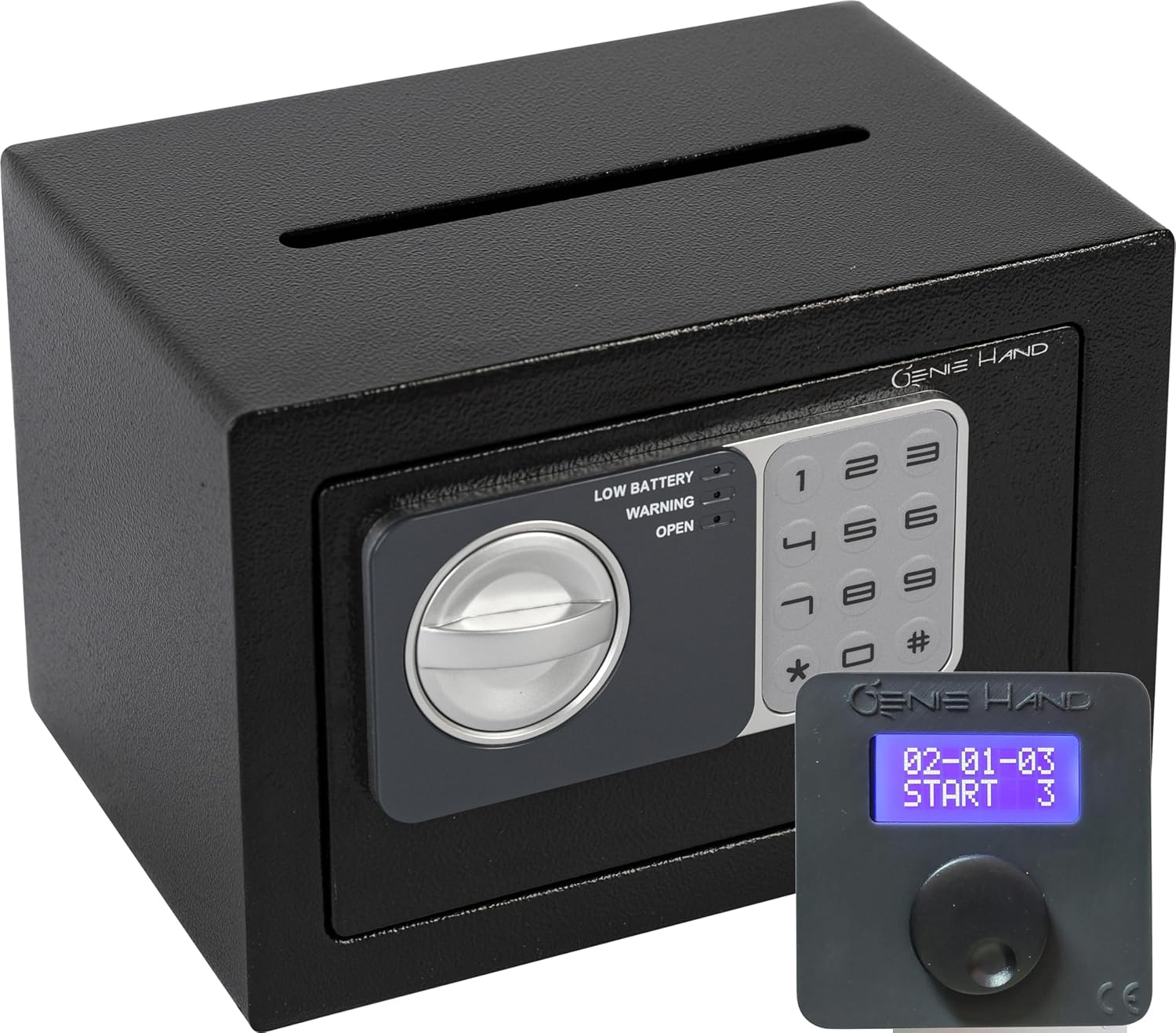 Genie Hand - Cassaforte Elettronica a Muro e da Armadio