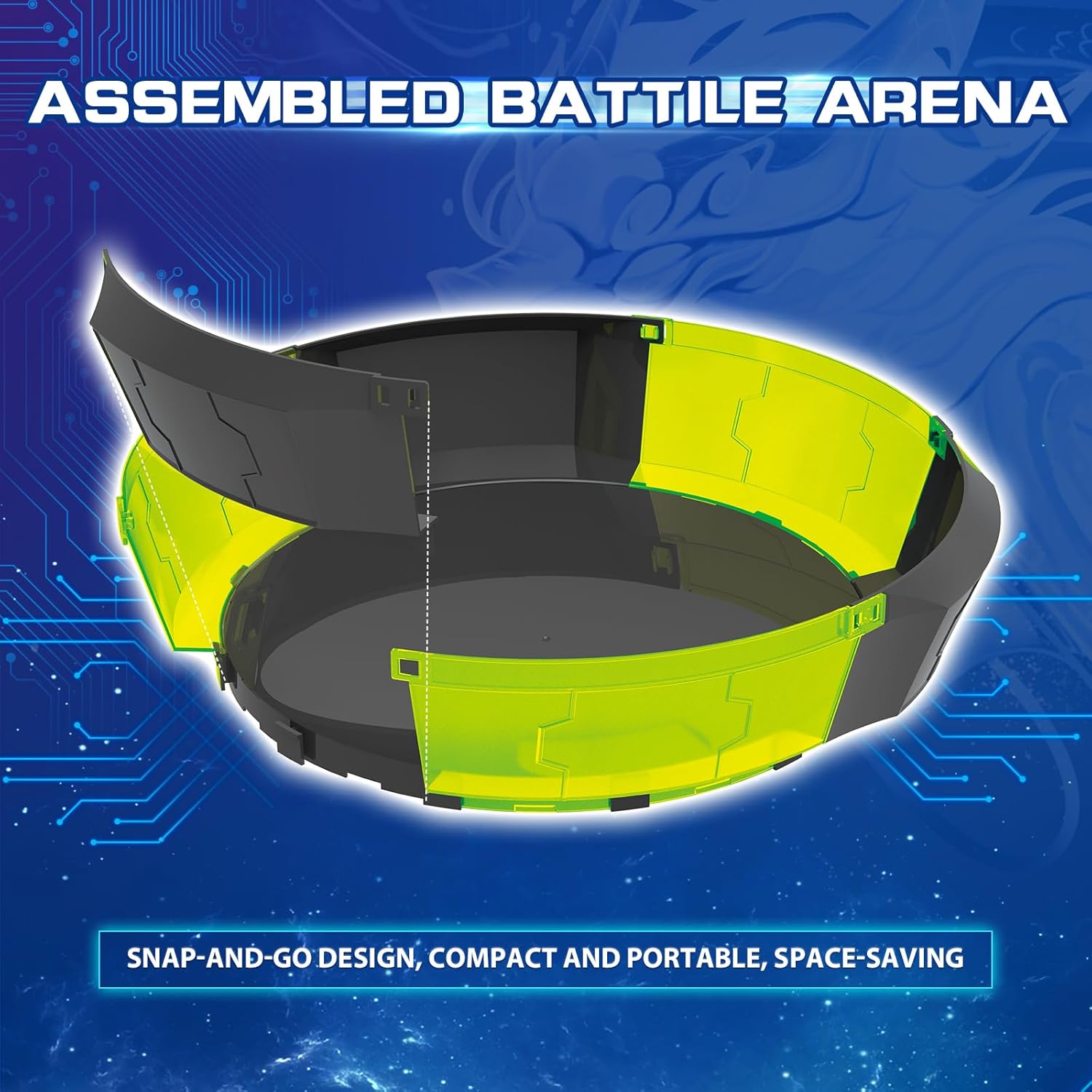 INFINITO NADO Giocattoli Trottola in Metallo 2pcs - immagine 4