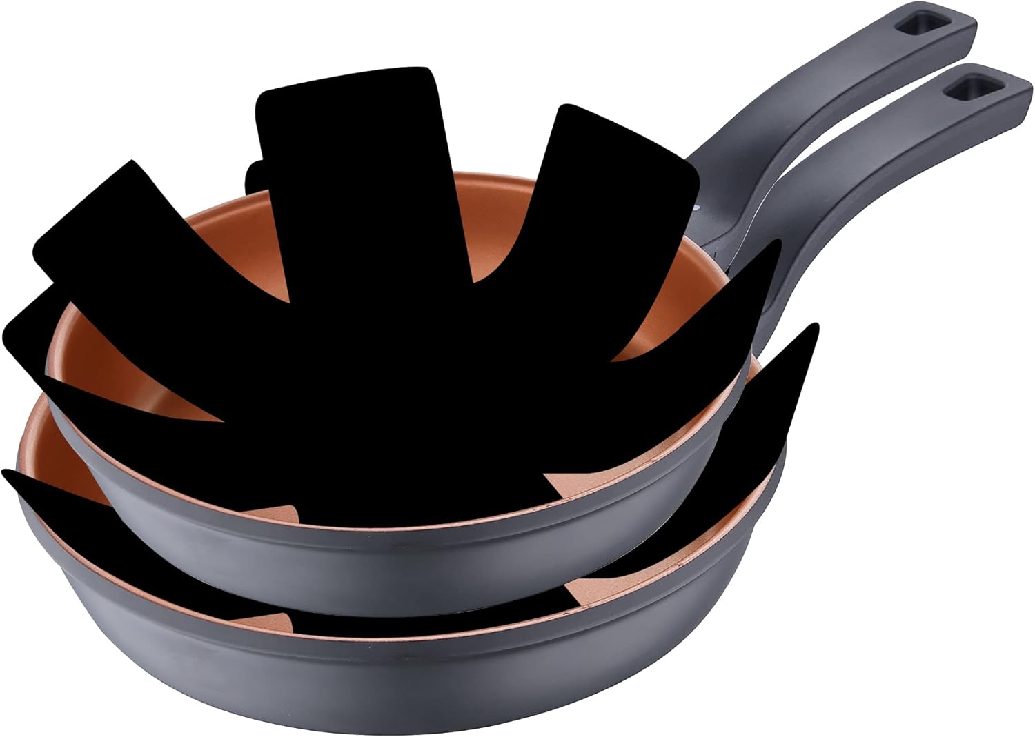 San Ignacio Bronze - Set 2 Padelle Alluminio Pressofuso - immagine 1