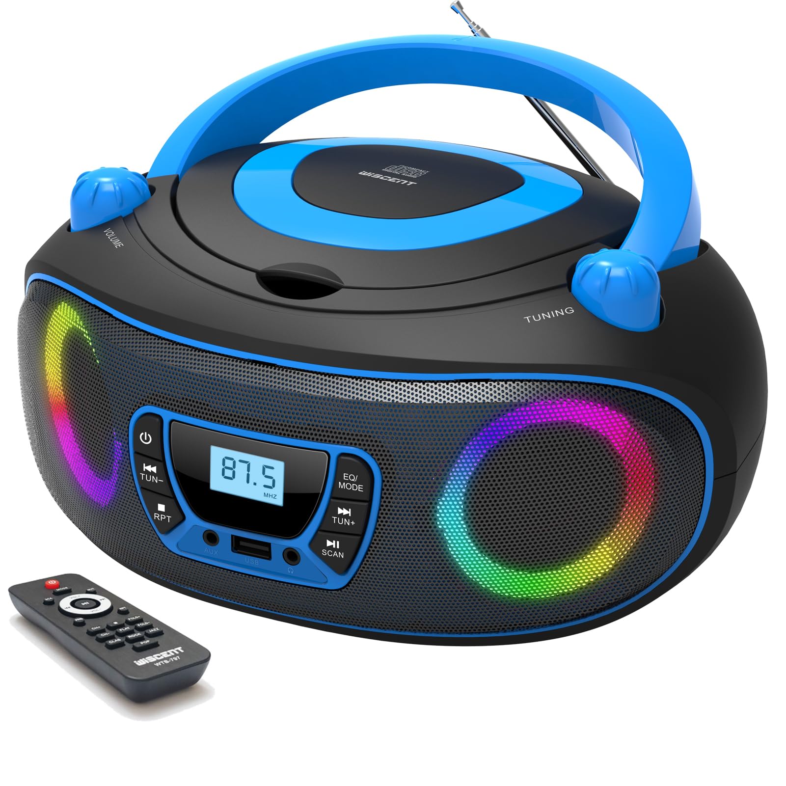 Lettore CD Radio Portatile Boombox per Bambini