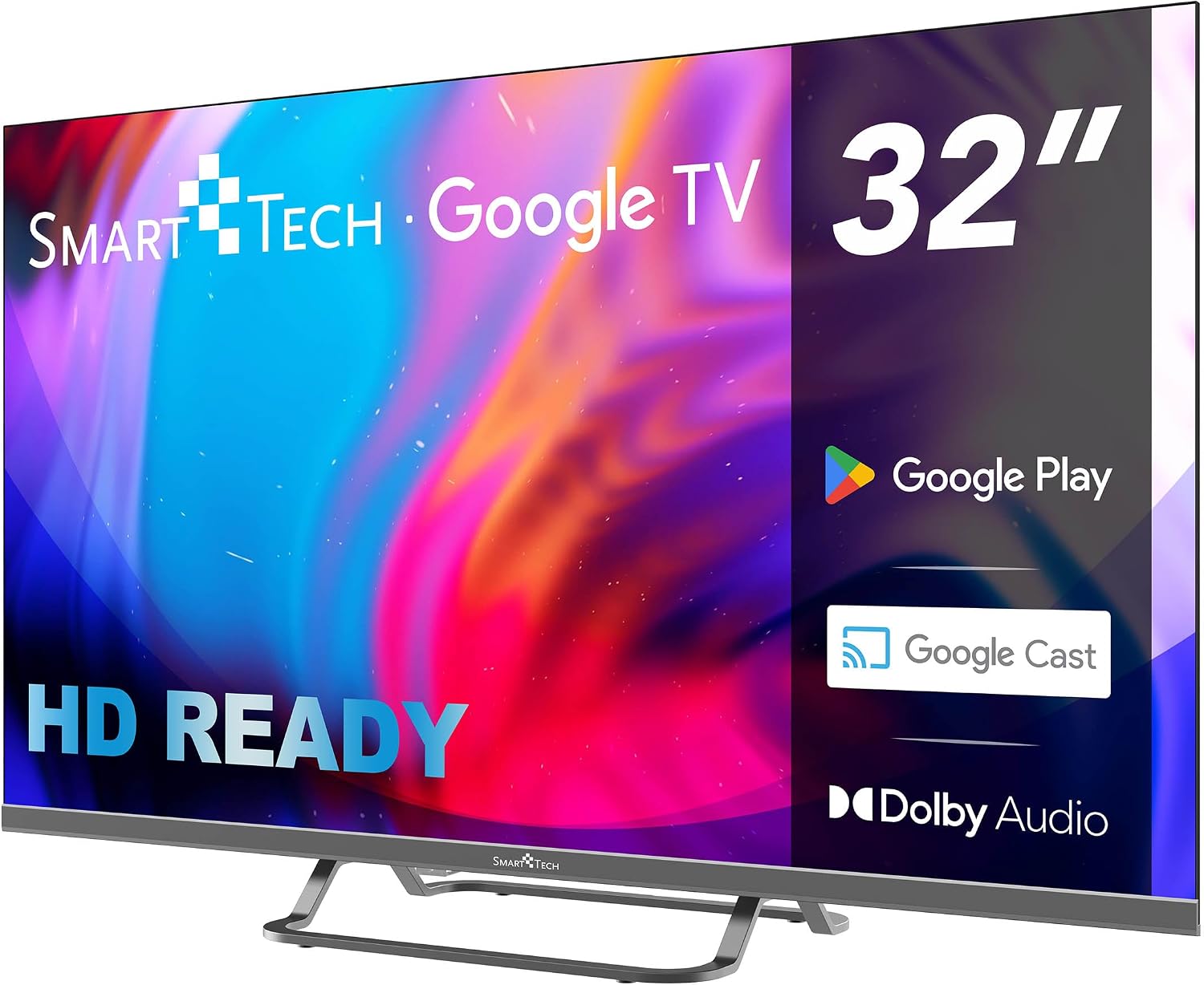 Smart Tech TV 32HG01V - Smart TV HD Ready 32 Pollici | Velz