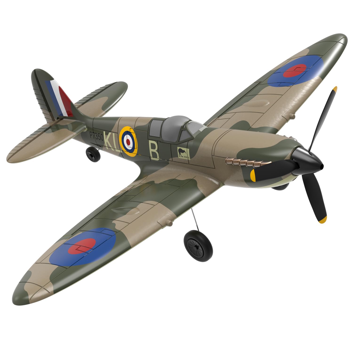 VOLANTEXRC RC Aereo Spitefire PNP con Giroscopio 6 Assi