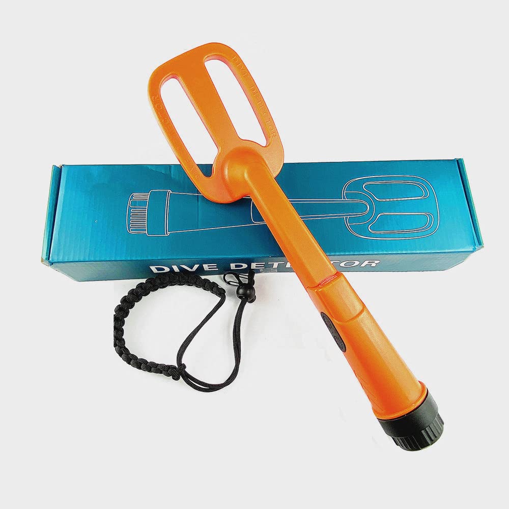Metal Detector Pinpointer Subacqueo Impermeabile, Arancione