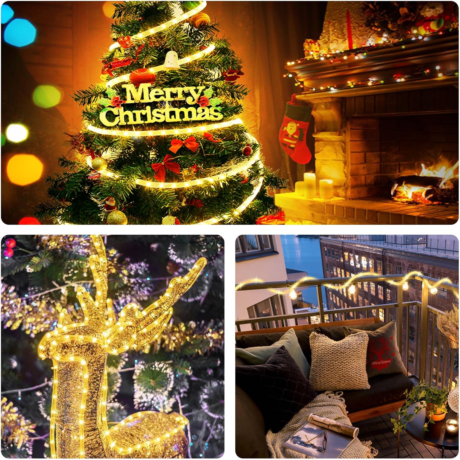 Tubo Luminoso LED 50m per Esterni 1800 LEDs - immagine 2