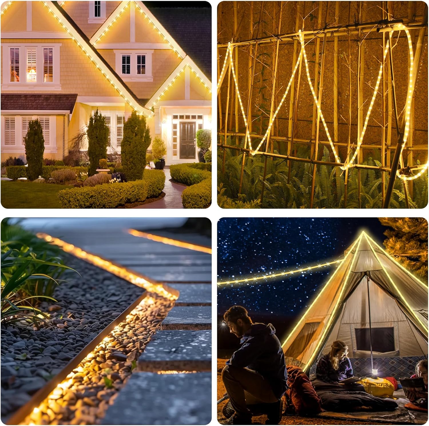 Tubo Luminoso LED 50m per Esterni 1800 LEDs - immagine 3