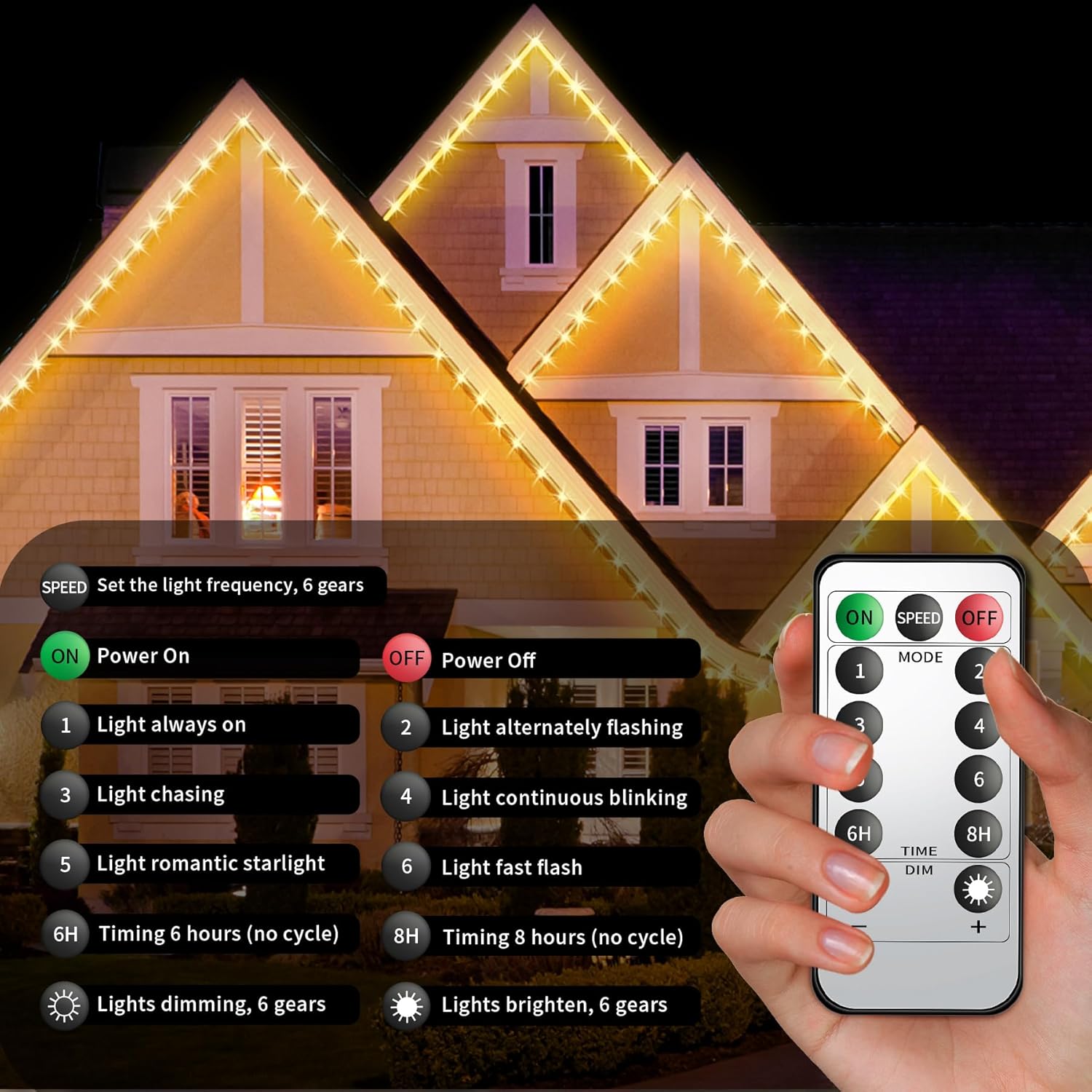 Tubo Luminoso LED 50m per Esterni 1800 LEDs - immagine 4