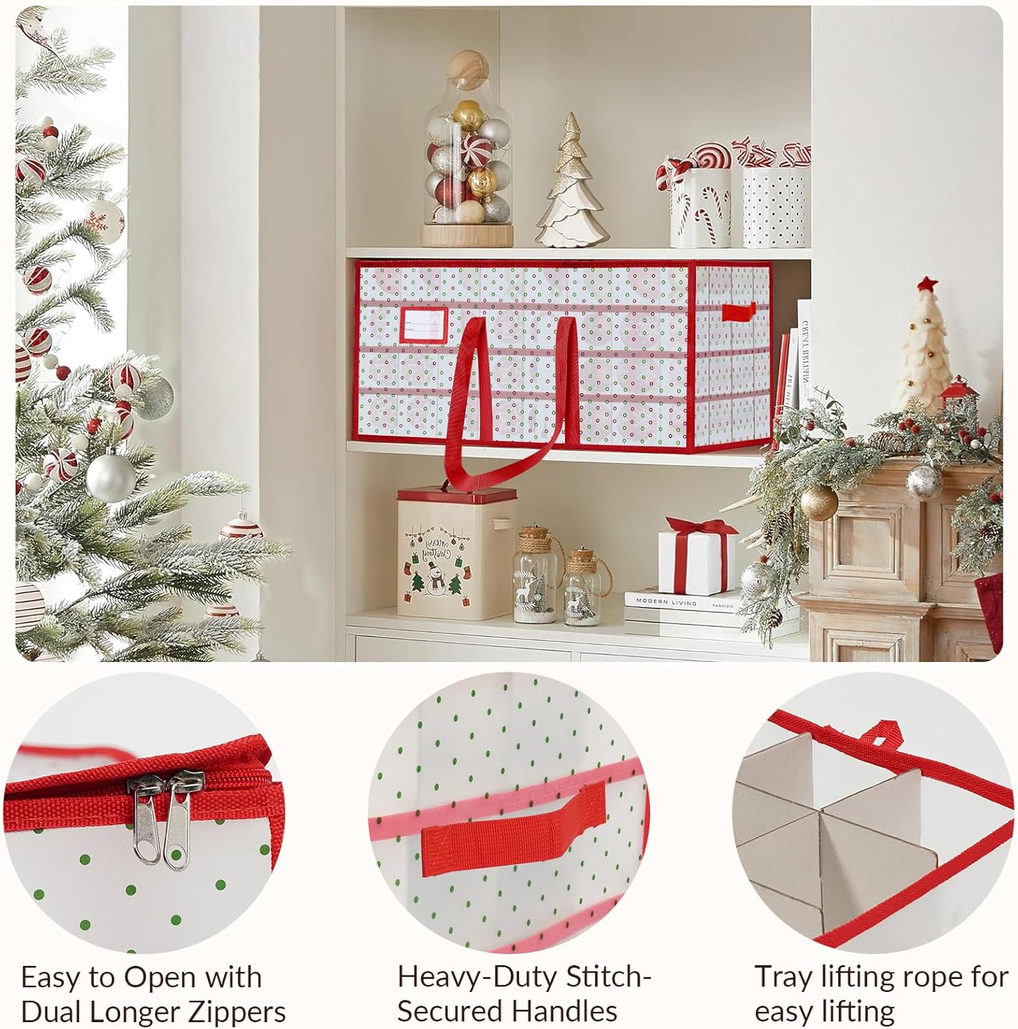 Contenitore Palline di Natale 128 Posti - immagine 3