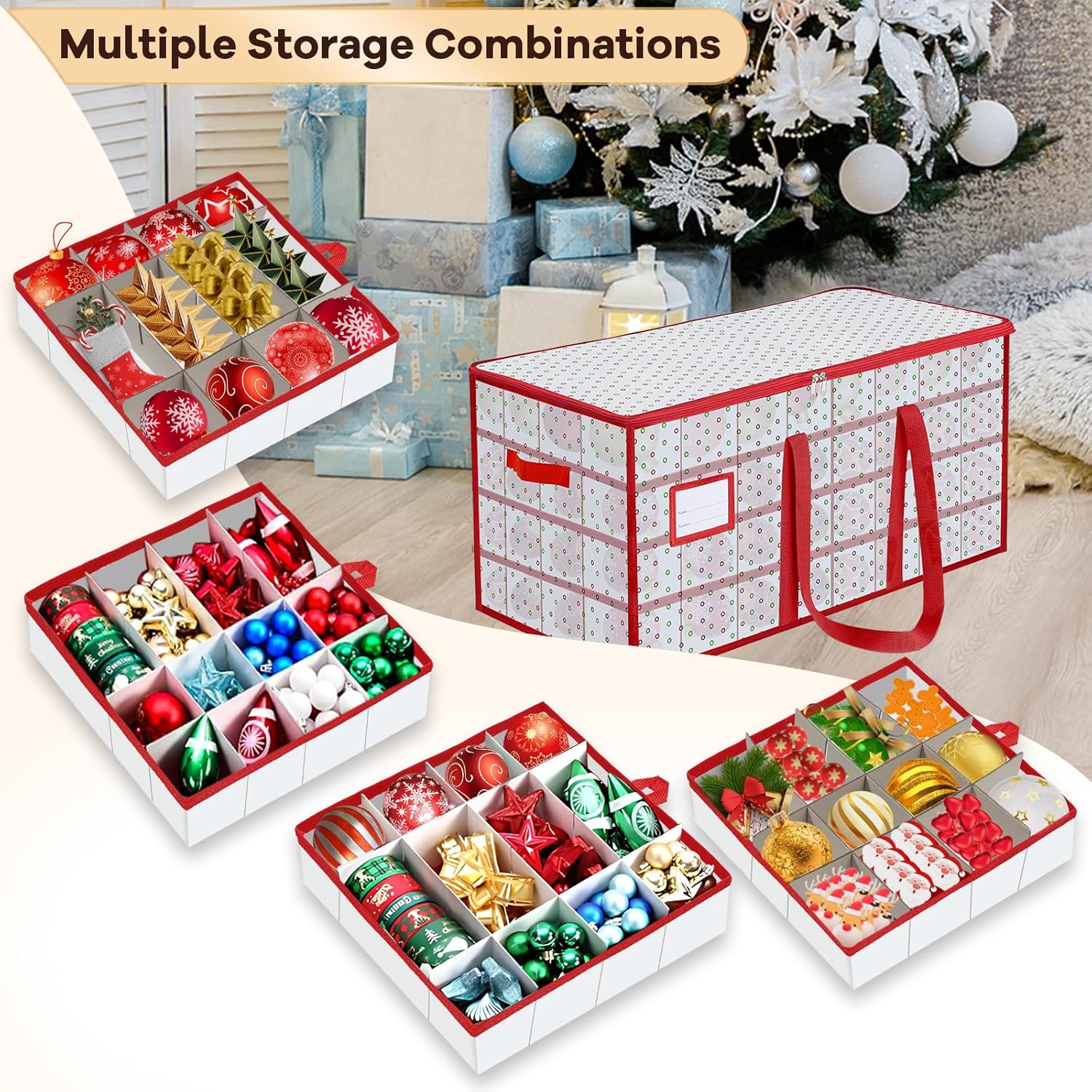 Contenitore Palline di Natale 128 Posti - immagine 4