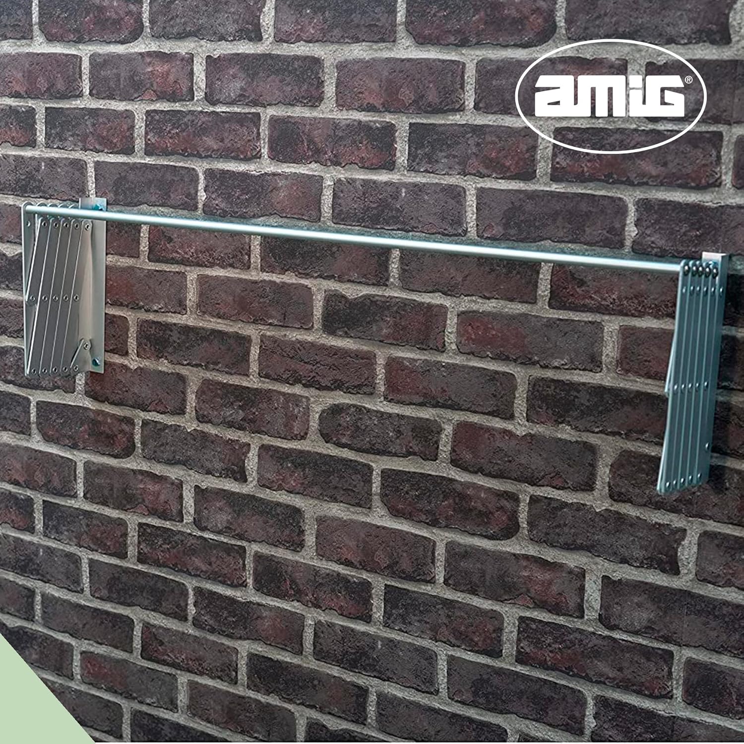 Amig Stendibiancheria Estensibile da Parete 100x14x3cm - immagine 8