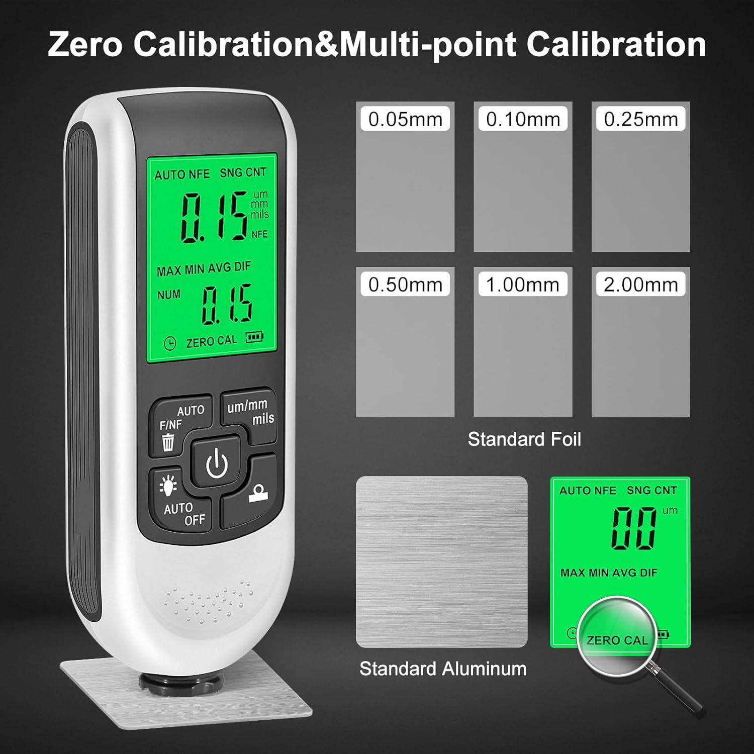 OBDResource Spessimetro Vernice Digitale 0-2000 um - immagine 3