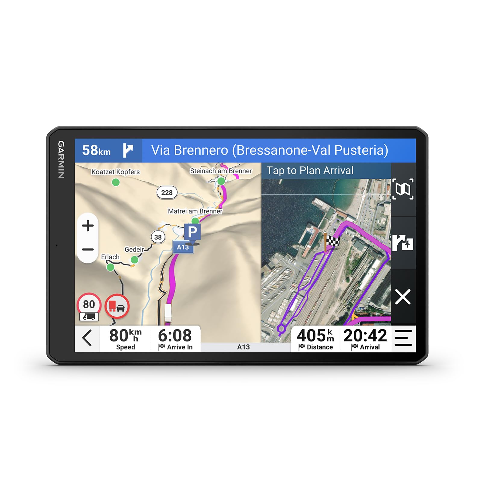 Garmin dēzl LGV720 - Navigatore GPS per Camion 7"