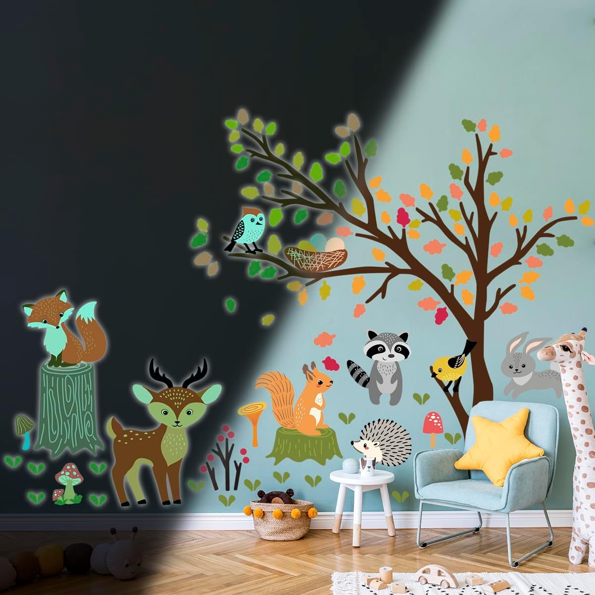 Ambiance Sticker Adesivo Parete Soffitto Bambino Fluorescente - immagine 3