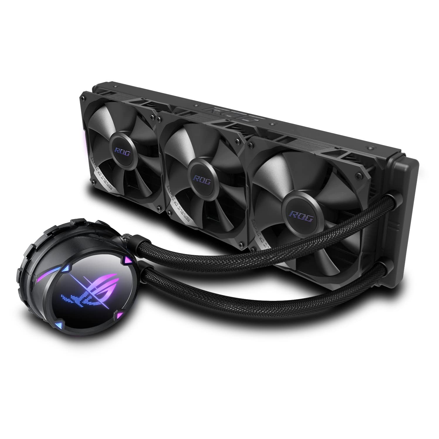 Asus ROG Strix LC II 360 - Cooler CPU a Liquido AIO, Nero