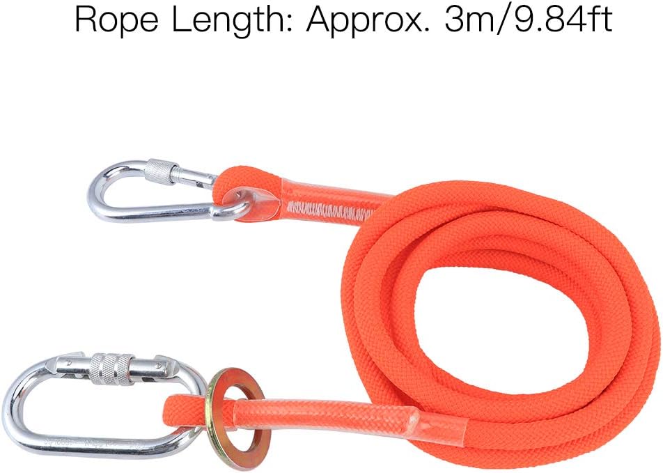 MOUMOUTEN Cordino di Sicurezza Lavoro Aereo 3 Metri - immagine 4