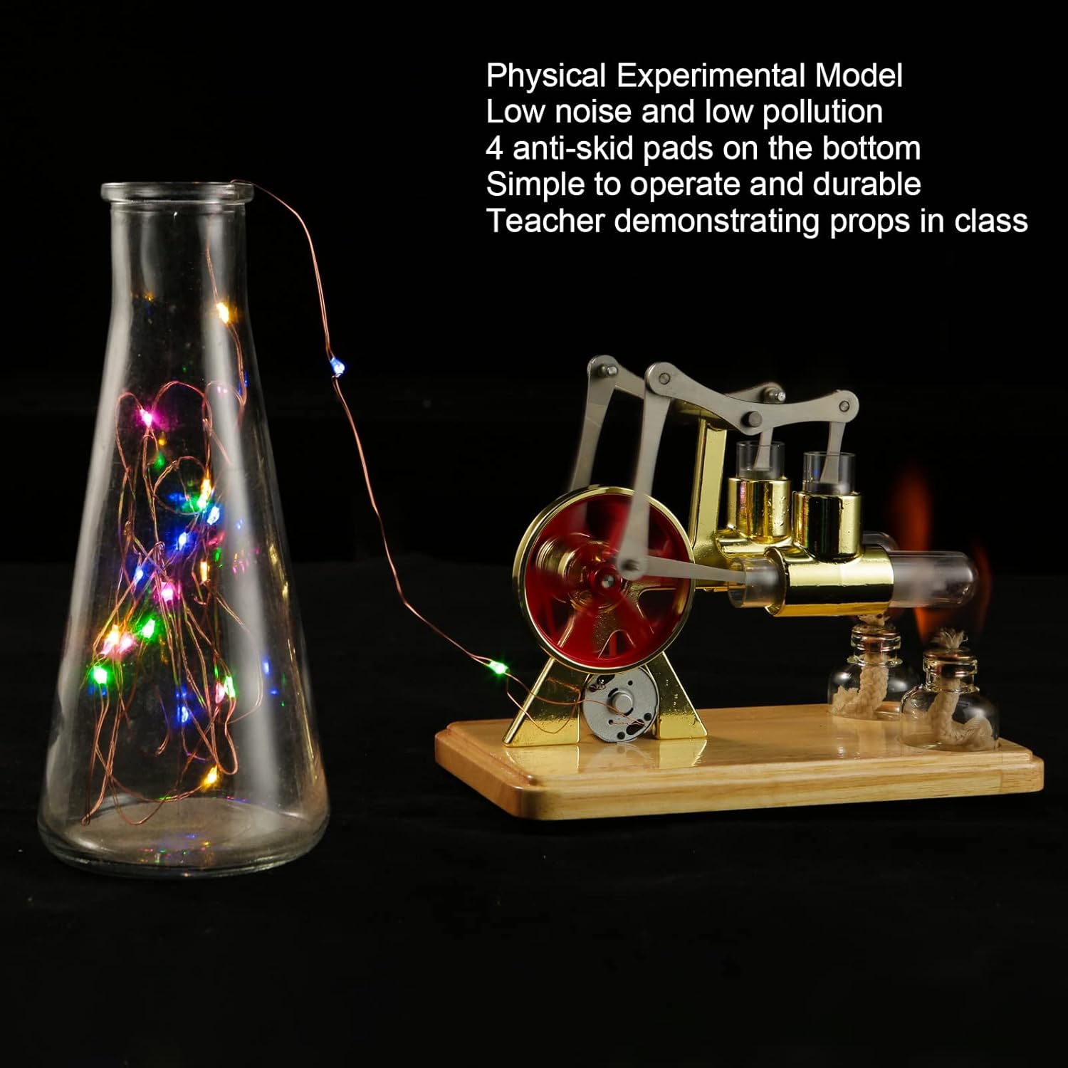 Fdit Motore Stirling Modello Bicilindrico - immagine 4