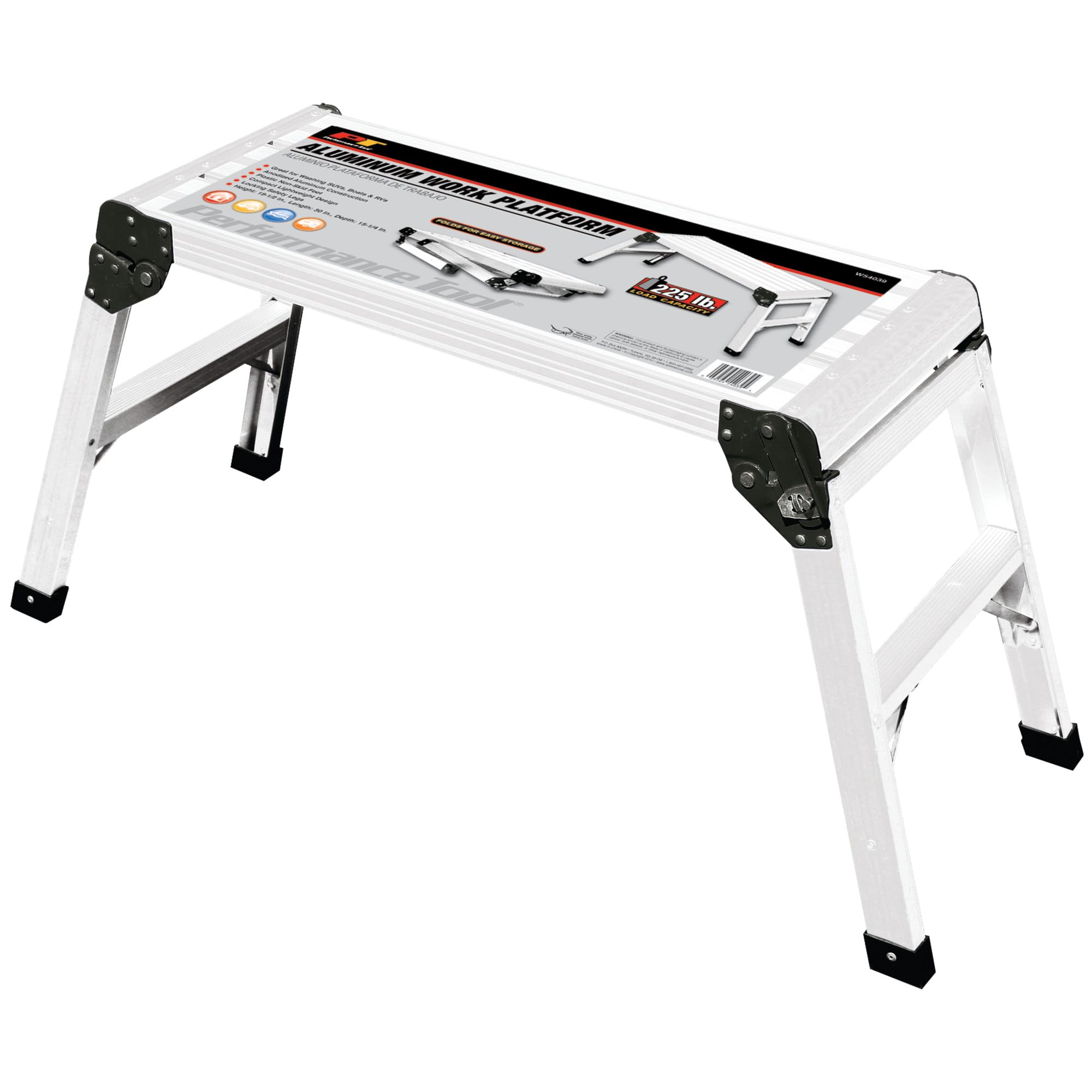Performance Tool W54039 Piattaforma Lavoro Pieghevole