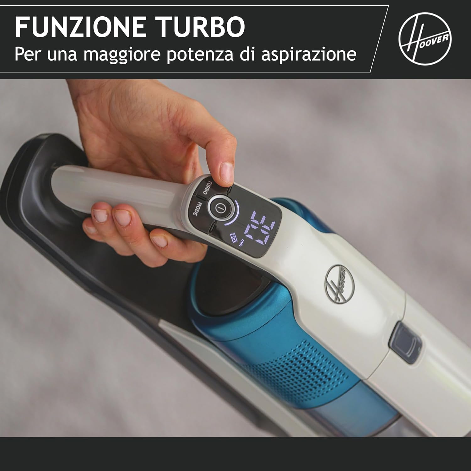 Hoover Aspirapolvere Senza Fili PET, Blu - immagine 5