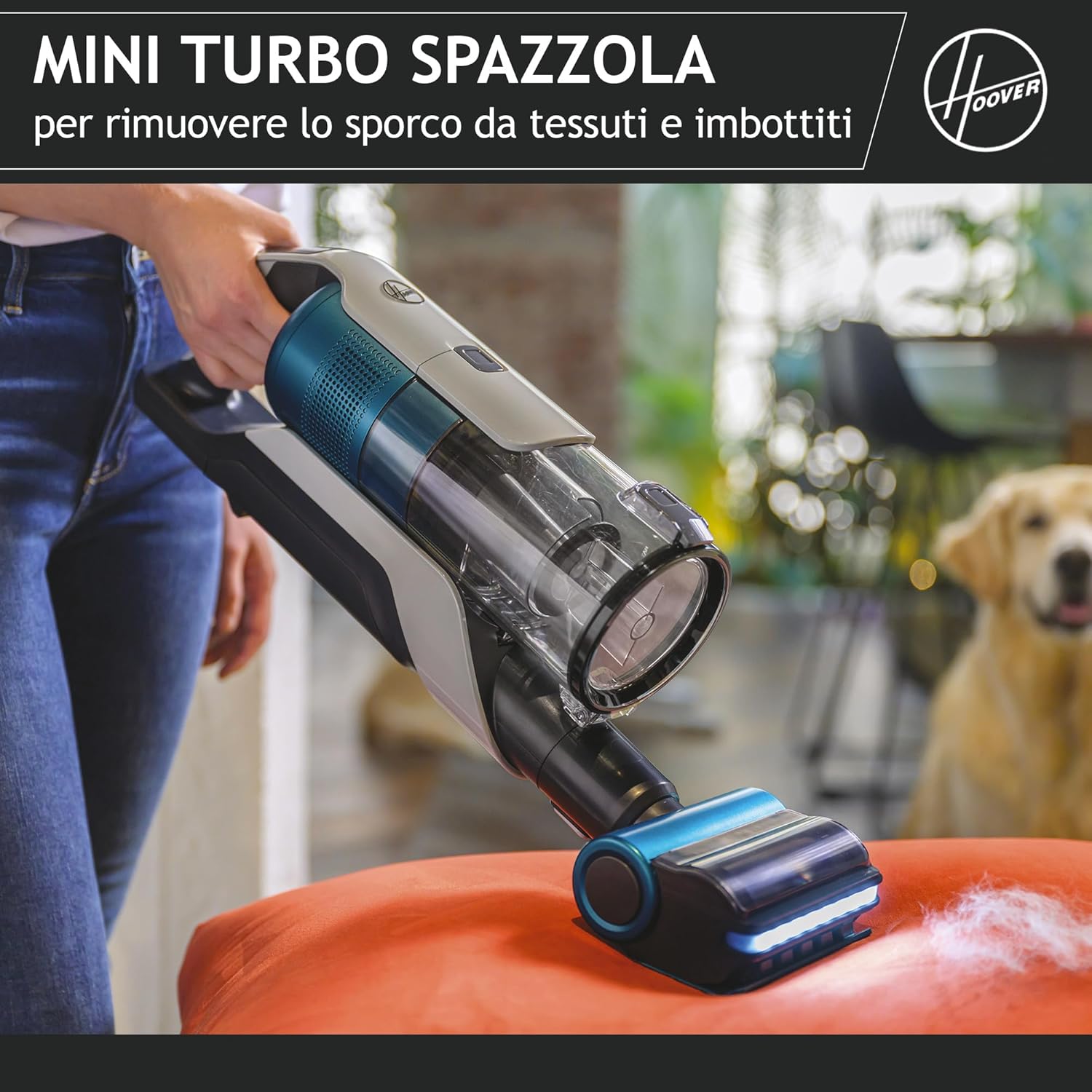 Hoover Aspirapolvere Senza Fili PET, Blu - immagine 7